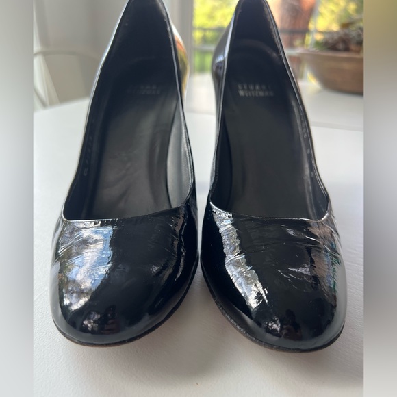 Stuart Weitzman Black Patent pumps size 8 - Picture 9 of 12